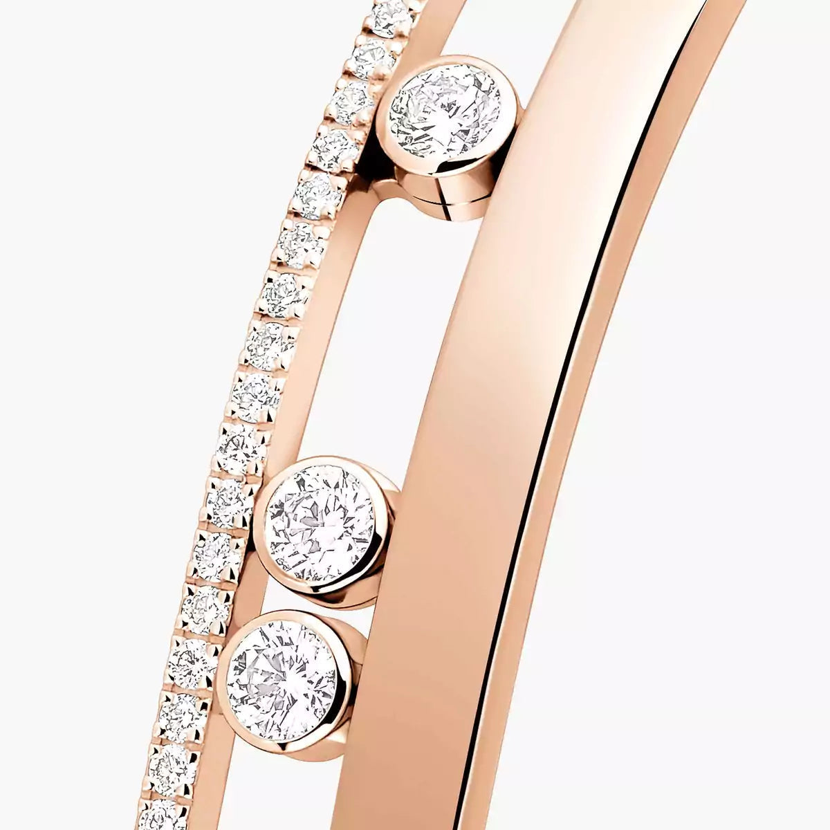 [Polaidi Jewelry]Move Romane Diamond Bangle Bracelet