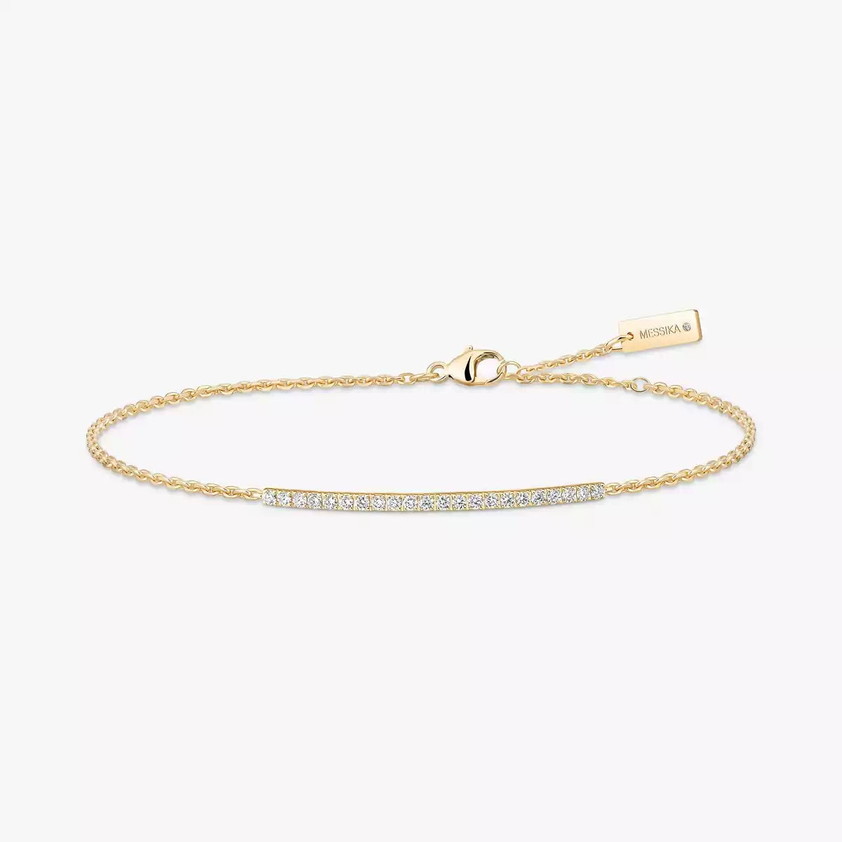 [Polaidi Jewelry]Diamond Thin Bangle 0.15ct My Twin Toi & Moi