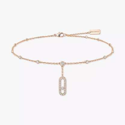 [Polaidi Jewelry] Move Uno pav¨¦ ankle bracelet