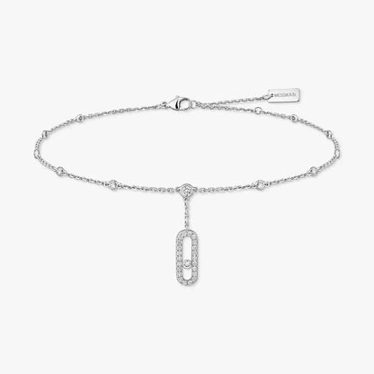 [Polaidi Jewelry] Move Uno pavé ankle bracelet