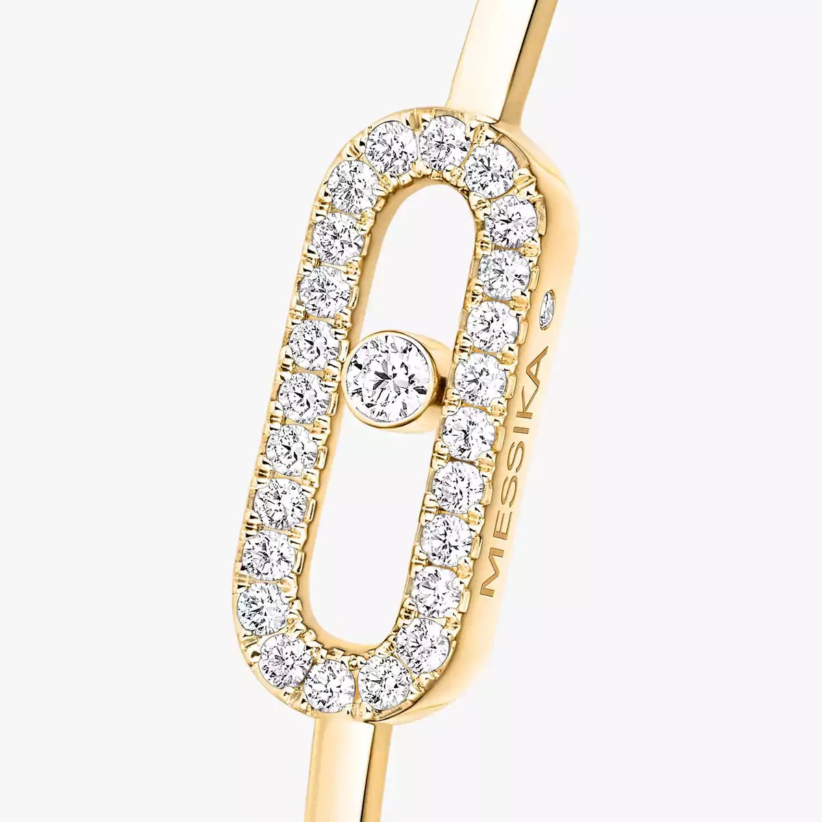 [Polaidi Jewelry]Move Uno pavé flex bangle medium