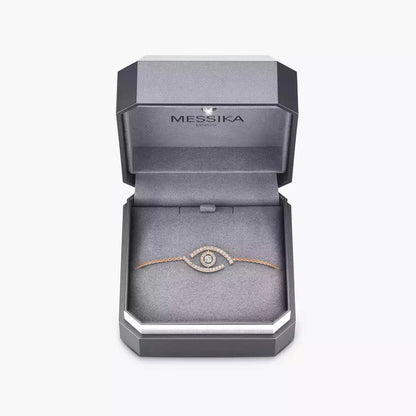 [Polaidi Jewelry]Lucky Eye Pave-Set Diamond Bracelet