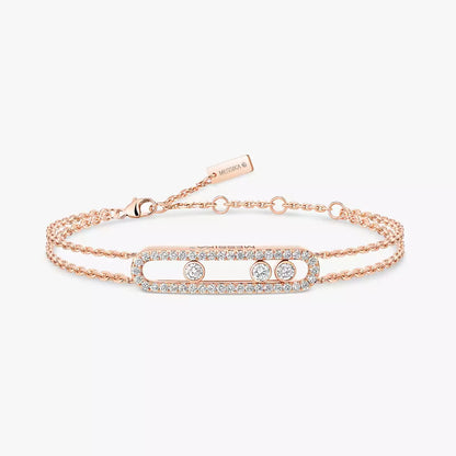[Polaidi Jewelry] Move Classique pavé bracelet