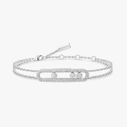 [Polaidi Jewelry] Move Classique pavé bracelet