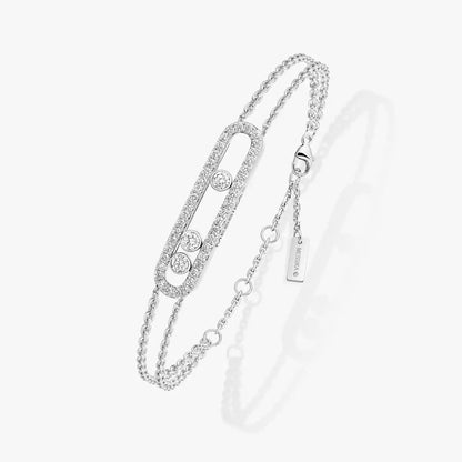 [Polaidi Jewelry] Move Classique pavé bracelet