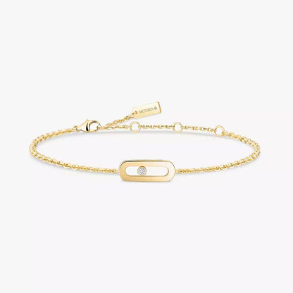 [Polaidi Jewelry]Move Uno Diamond Bracelet