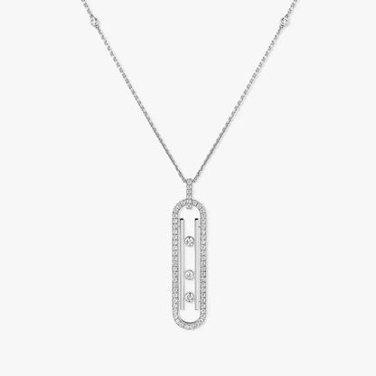 [Polaidi Jewelry]Diamond Necklace Move 10Th