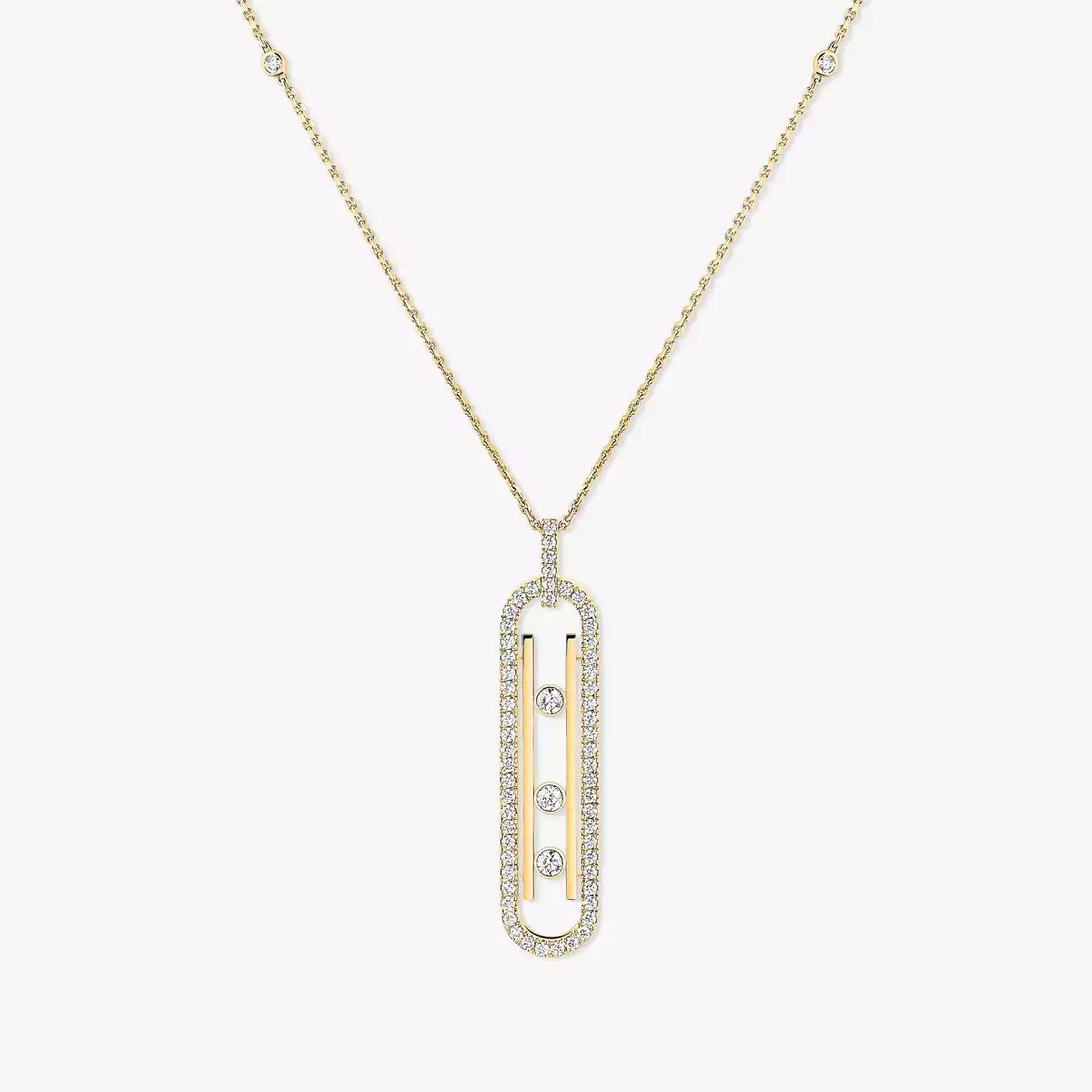[Polaidi Jewelry]Diamond Necklace Move 10Th