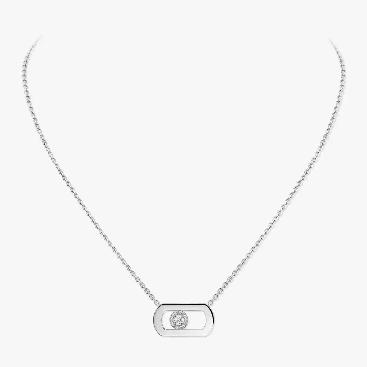 [Polaidi Jewelry]So Move Diamond Necklace in Gold