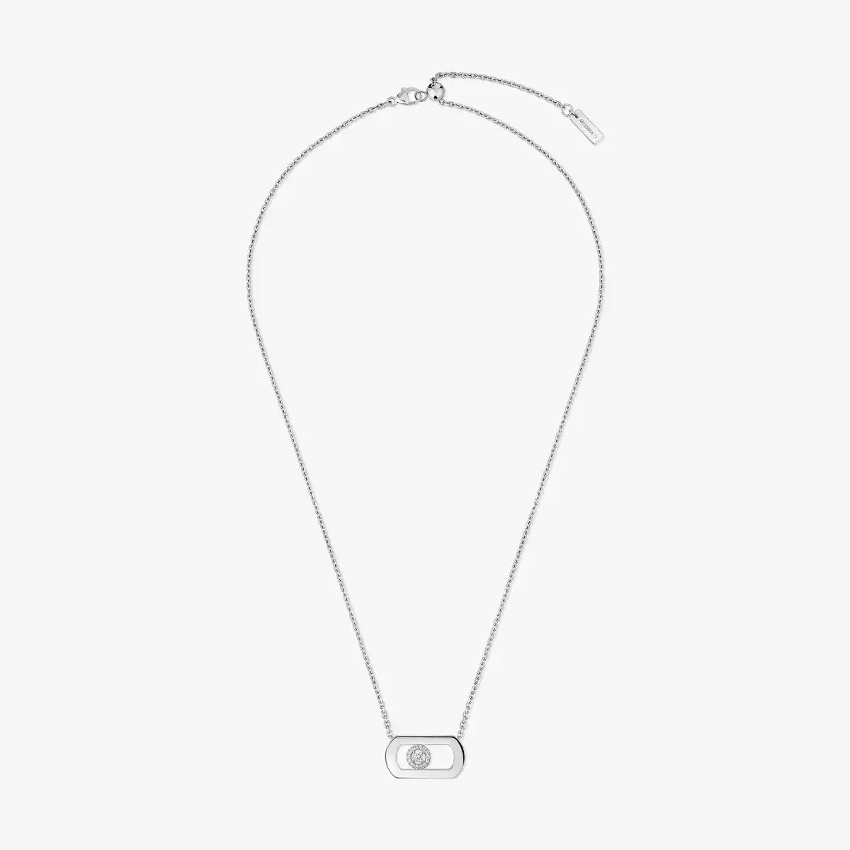 [Polaidi Jewelry]So Move Diamond Necklace in Gold