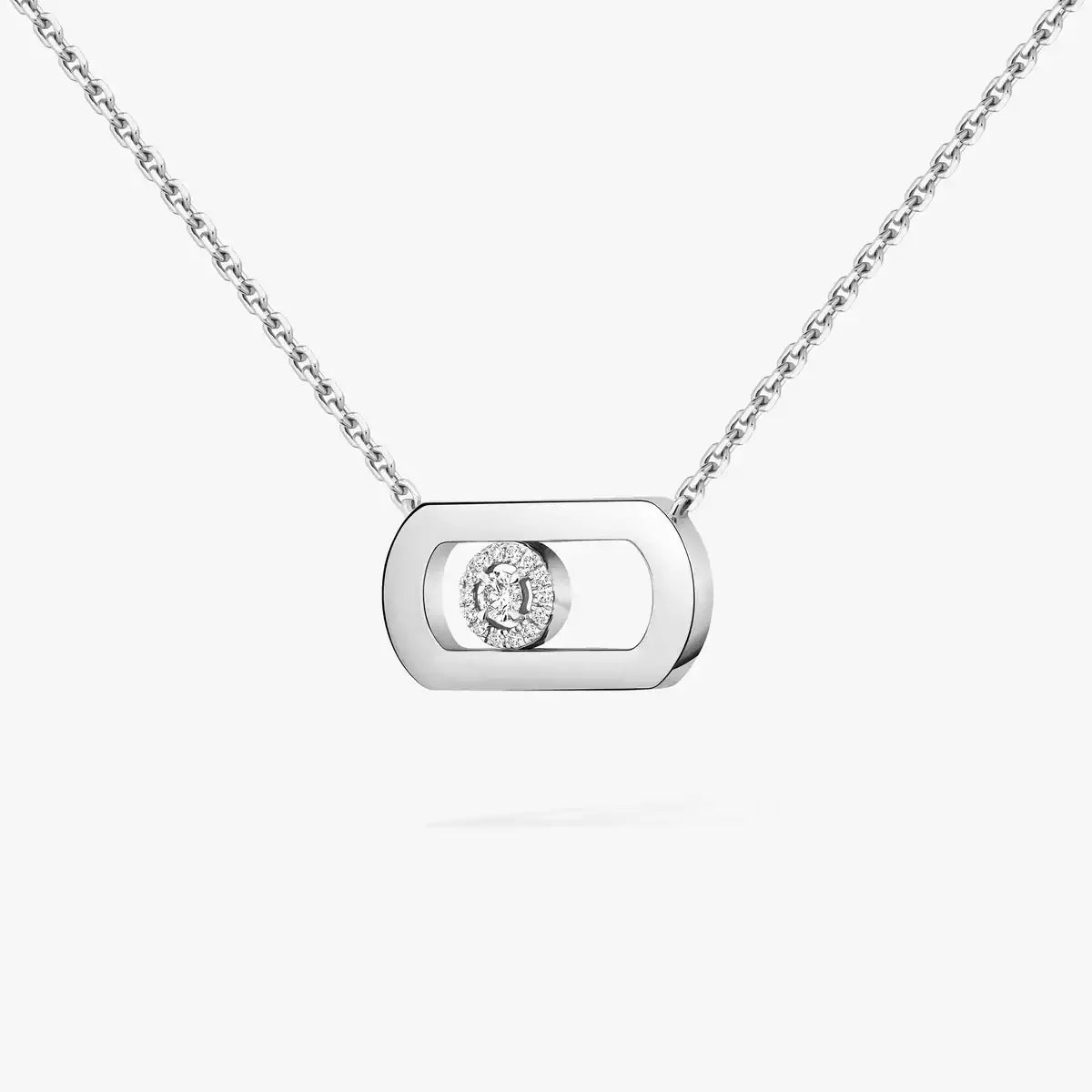 [Polaidi Jewelry]So Move Diamond Necklace in Gold