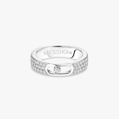 [Polaidi Jewelry]Move Joaillerie Pave_ Diamond Wedding Ring