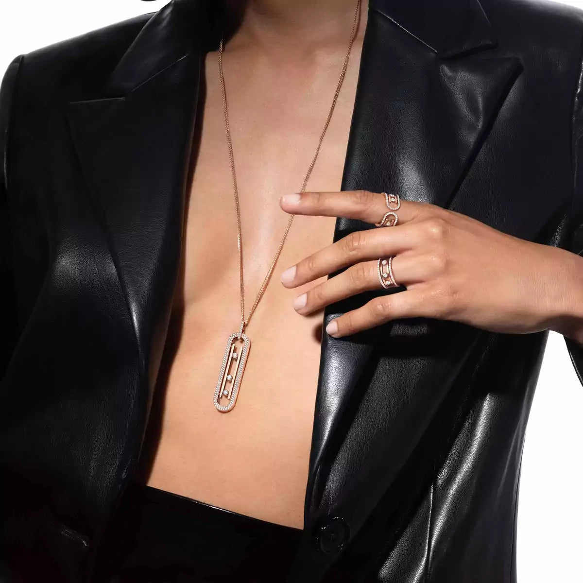 [Polaidi Jewelry]Move 10th Diamond Ring in Gold
