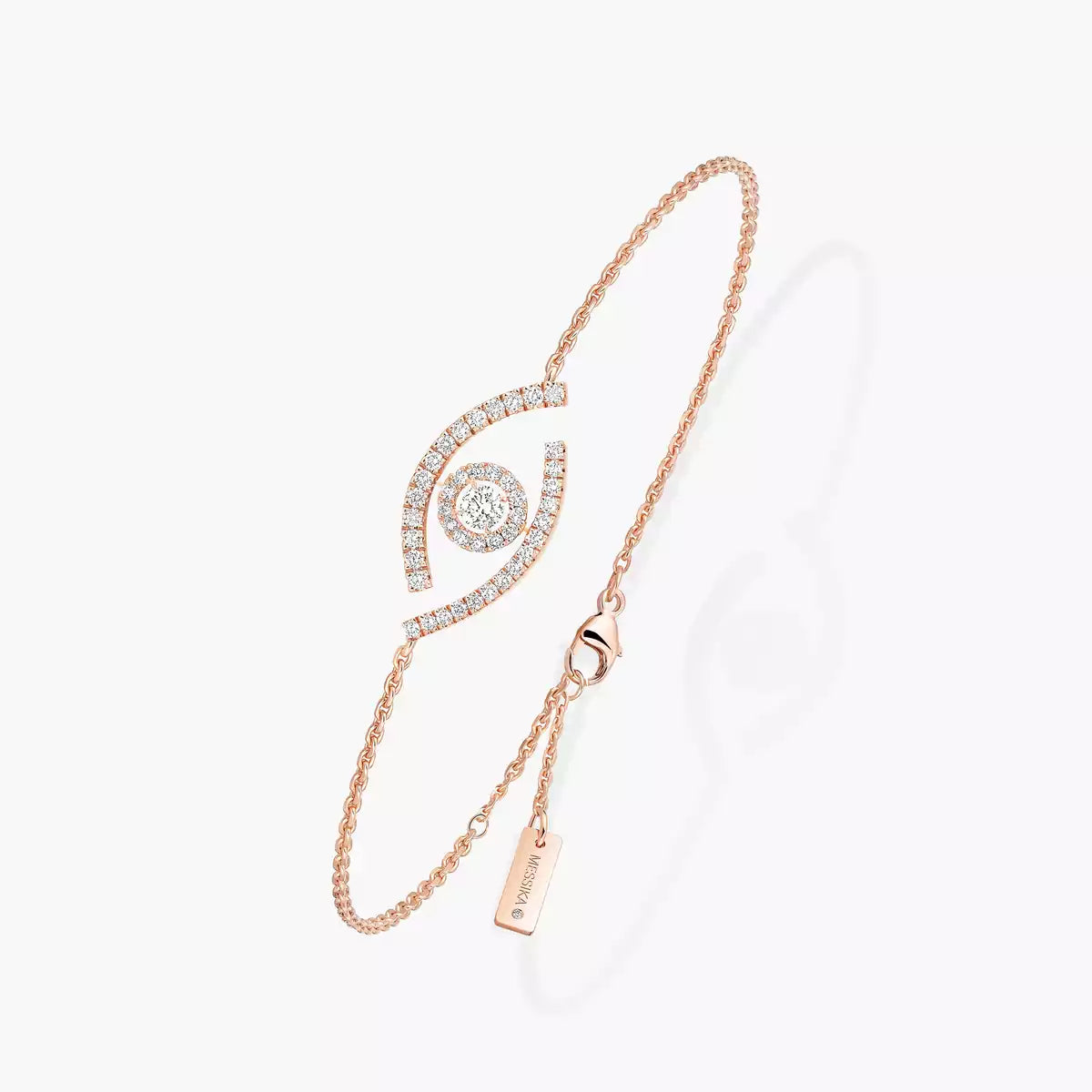 [Polaidi Jewelry]Lucky Eye Pave-Set Diamond Bracelet