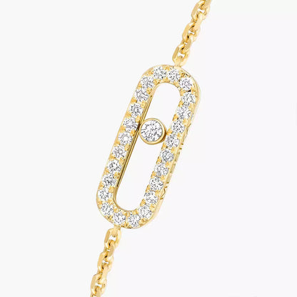 [Polaidi Jewelry]Move Uno Diamond Bracelet