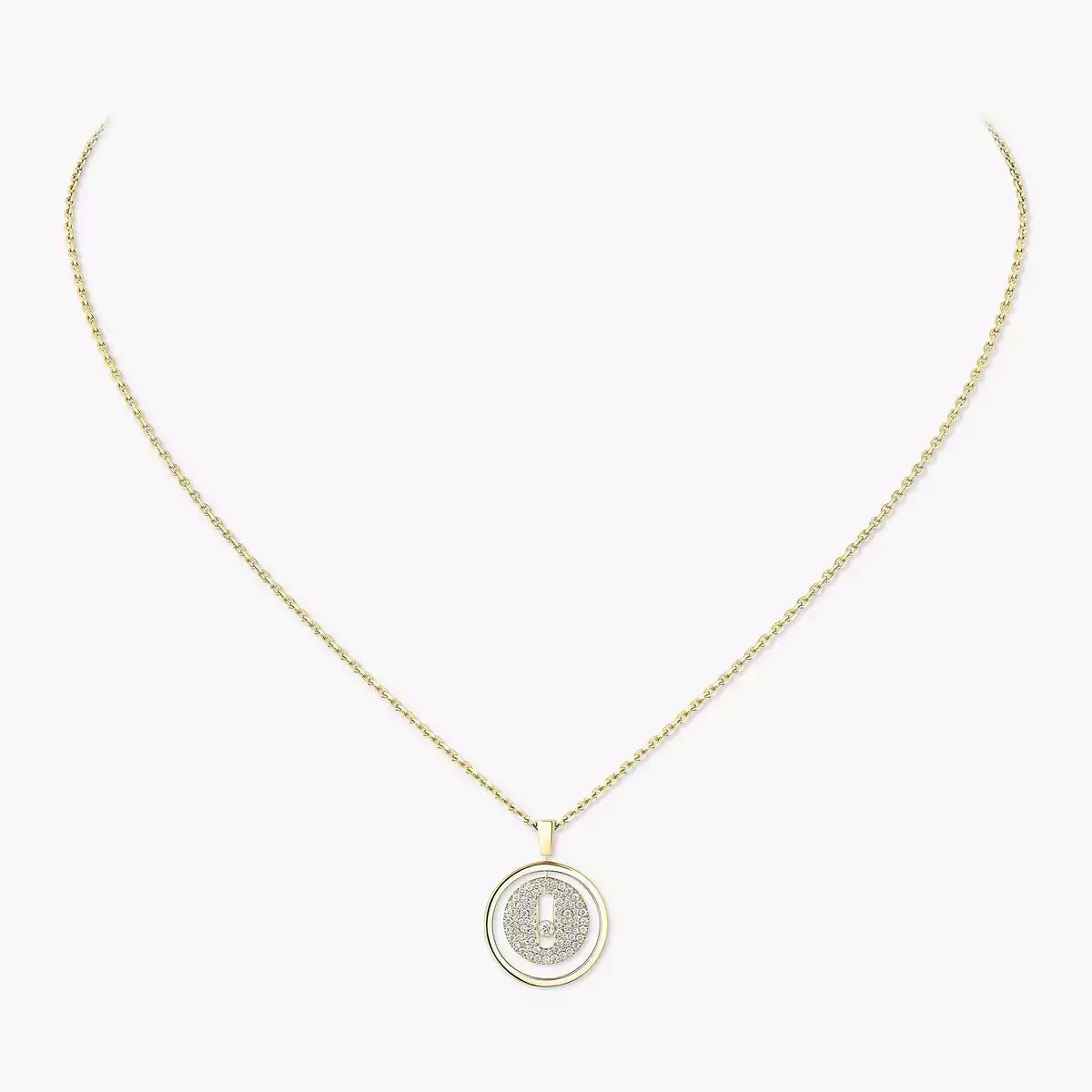 [Polaidi Jewelry] Lucky Move Diamond Necklace