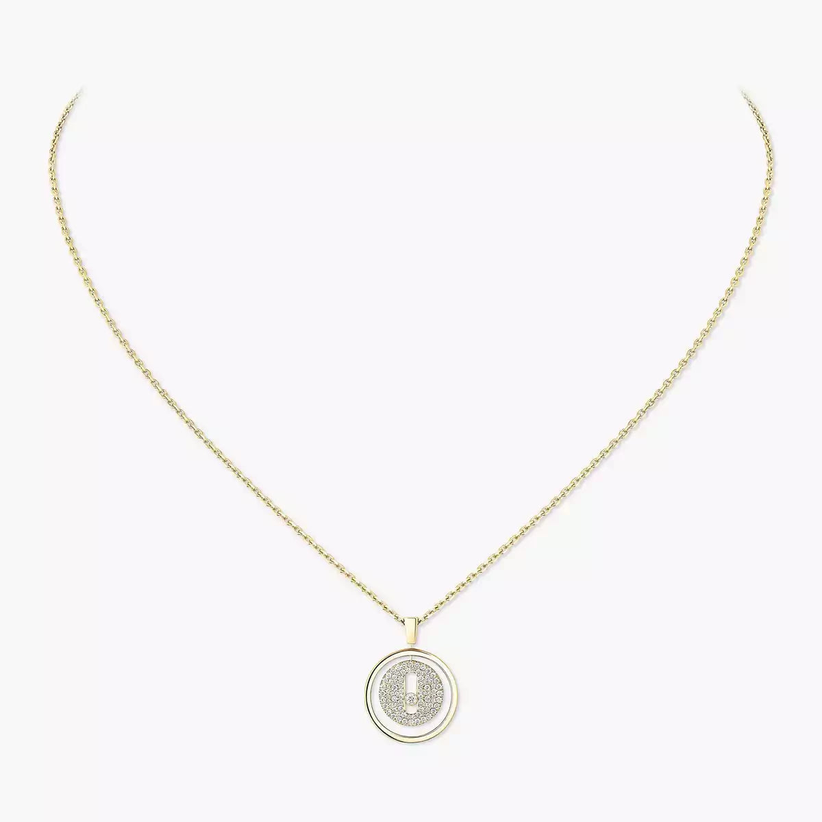 [Polaidi Jewelry] Lucky Move Diamond Necklace