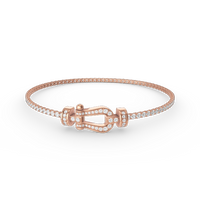 [Polaidi Jewelry ]FORCE  HORSESHOE  DIAMOND TENNIS BRACELET