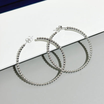 [Polaidi Jewelry] SMOOTH BEAD STUD EARRINGS
