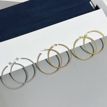 [Polaidi Jewelry] SMOOTH BEAD STUD EARRINGS