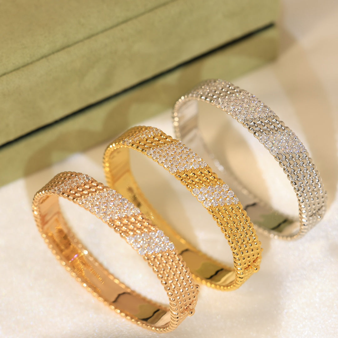 [Polaidi Jewelry]  FIVE-ROW DIAMOND BRACELET