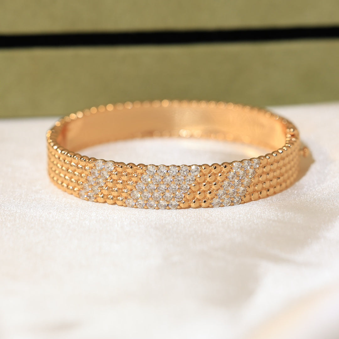 [Polaidi Jewelry]  FIVE-ROW DIAMOND BRACELET