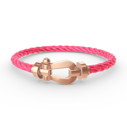 [Polaidi Jewelry]FORCE LARGE HORSESHOE NO DIAMOND BRACELET ROSE GOLD