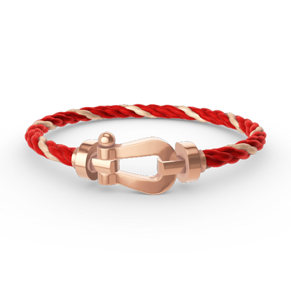 [Polaidi Jewelry]FORCE LARGE HORSESHOE NO DIAMOND BRACELET ROSE GOLD
