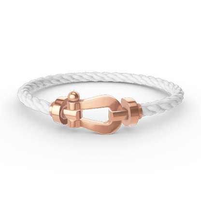 [Polaidi Jewelry]FORCE LARGE HORSESHOE NO DIAMOND BRACELET ROSE GOLD
