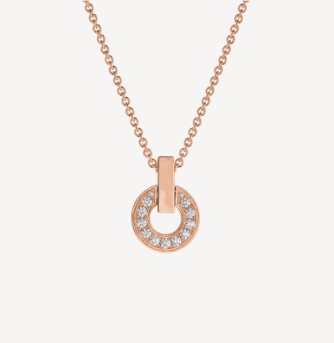 [Polaidi Jewelry]GARI NECKLACE PINK GOLD DIAMOND