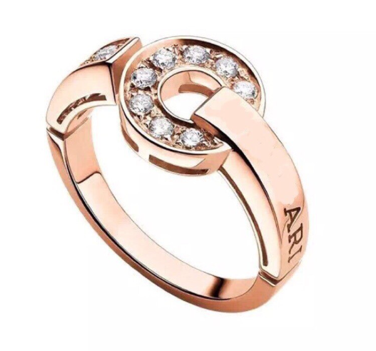 [Polaidi Jewelry]DREAM RING DIAMOND PINK GOLD