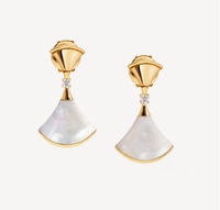 [Polaidi Jewelry ]DREAM MOP 1 DIAMOND EARRINGS