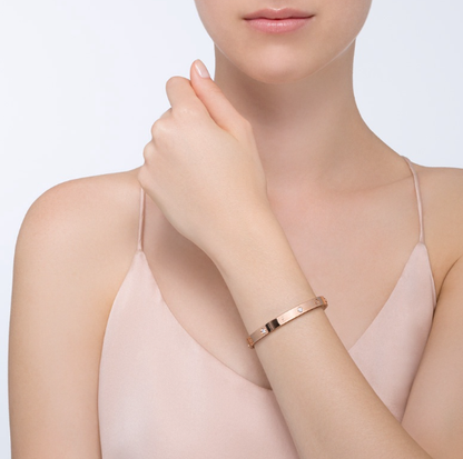 [Polaidi Jewelry]LOVE BRACELET 6.1MM 4 DIAMONDS