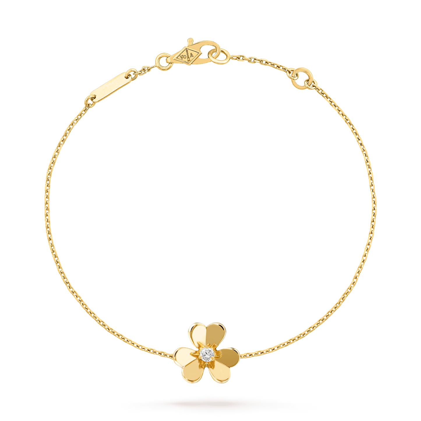 [：Polaidi Jewelry]FRIVOLE GOLD FLOWER BRACELET