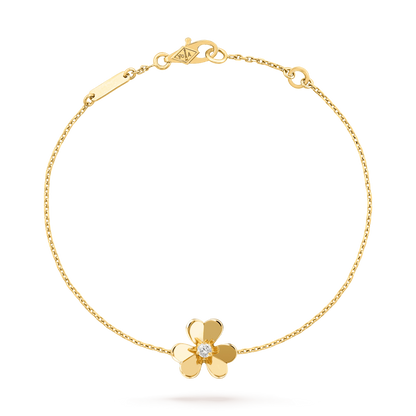 [：Polaidi Jewelry]FRIVOLE GOLD FLOWER BRACELET
