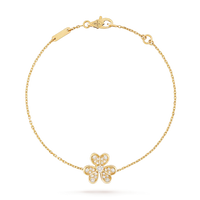 [Polaidi Jewelry ]FRIVOLE GOLD FLOWER DIAMOND BRACELET