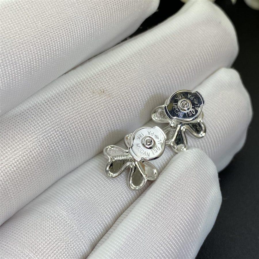 [Polaidi Jewelry]FRIVOLE MINI SILVER FLOWER EARRINGS