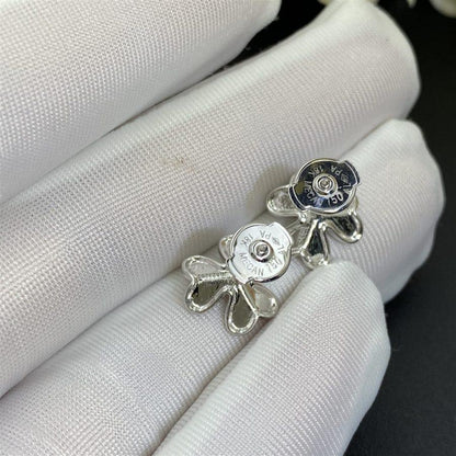 [Polaidi Jewelry]FRIVOLE MINI SILVER FLOWER EARRINGS
