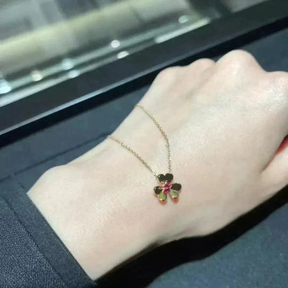 [Polaidi Jewelry]FRIVOLE GOLD FLOWER NECKLACE