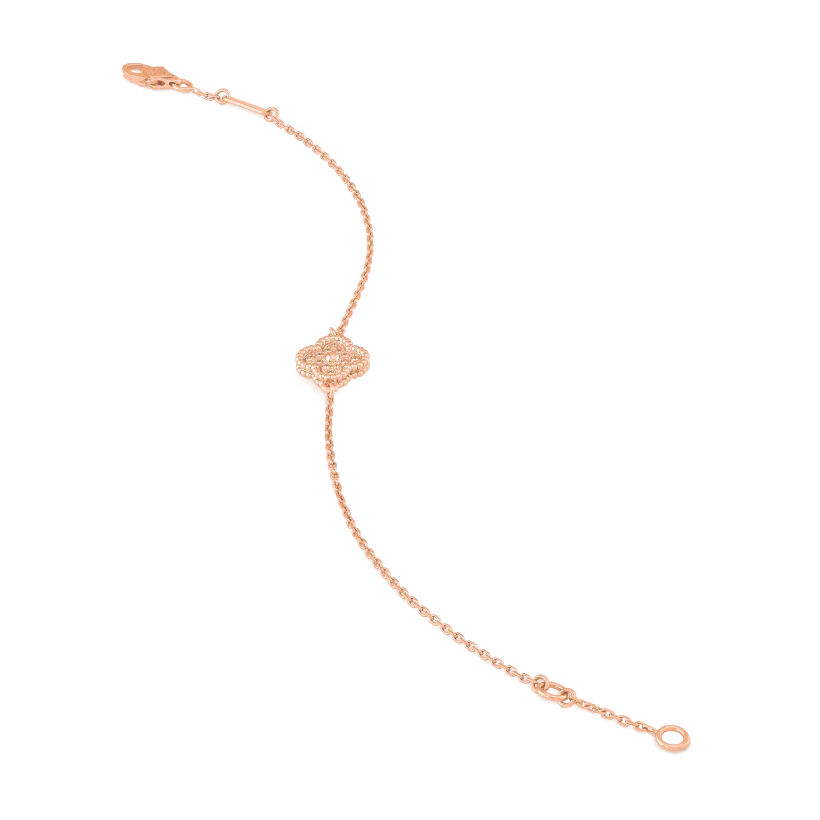 [：Polaidi Jewelry]クローバーシングルブレスレット