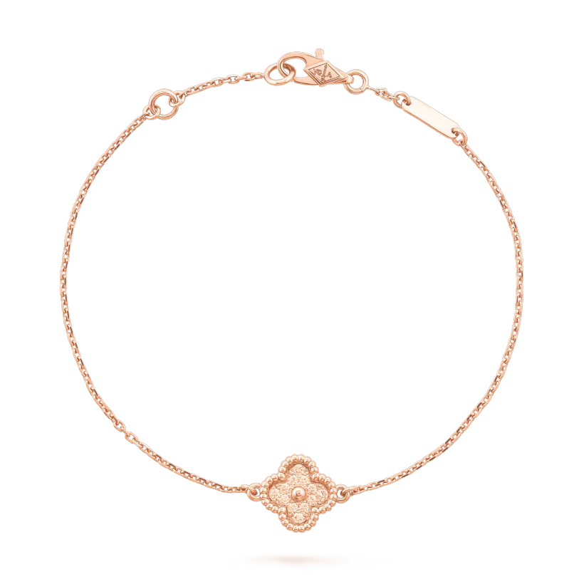 [：Polaidi Jewelry]クローバーシングルブレスレット