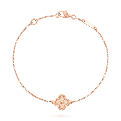 [：Polaidi Jewelry]クローバーシングルブレスレット