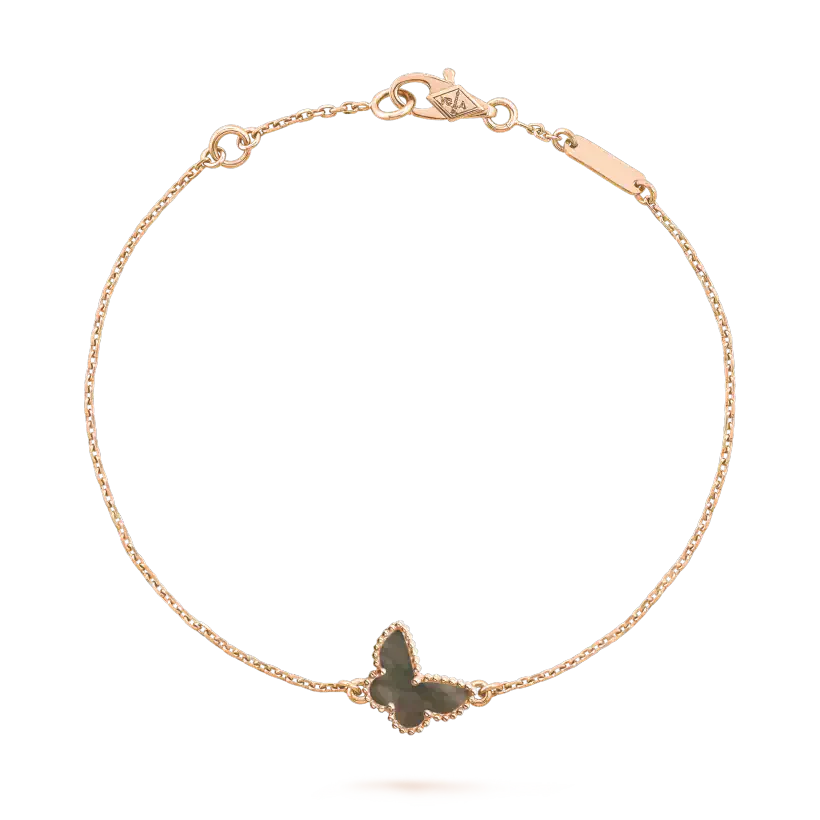 [:Polaidi Jewelry]BUTTERFLY ONYX　バタフライブレスレット