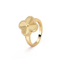 [Polaidi Jewelry ]CLOVER GOLD RING