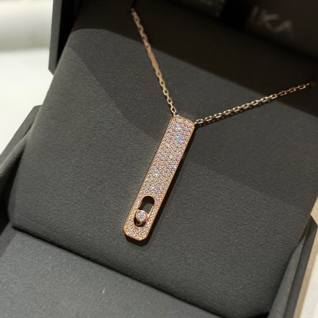 [Polaidi Jewelry]MY FIRST DIAMOND PAVED NECKLACE