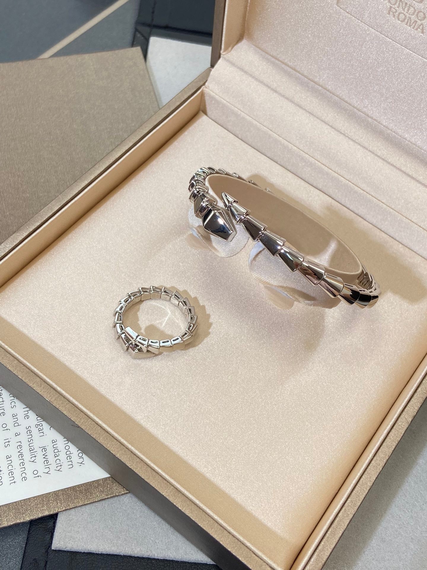 [Polaidi Jewelry]SERPENTI VIPER SILVER BRACELET