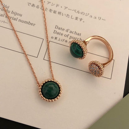 [Polaidi Jewelry]PERLEE COULEURS DIAMOND ROSE GOLD BETWEEN THE FINGER RING
