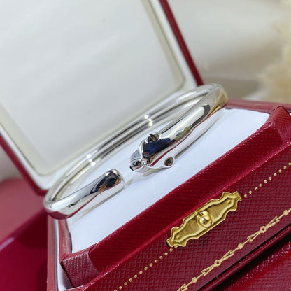 [Polaidi Jewelry]PANTHERE SILVER OPEN BRACELET