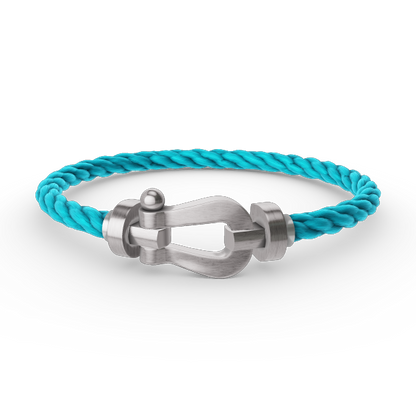 [Polaidi Jewelry]FORCE LARGE HORSESHOE NO DIAMOND BRACELET SILVER