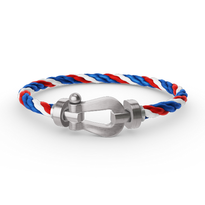 [Polaidi Jewelry]FORCE LARGE HORSESHOE NO DIAMOND BRACELET SILVER